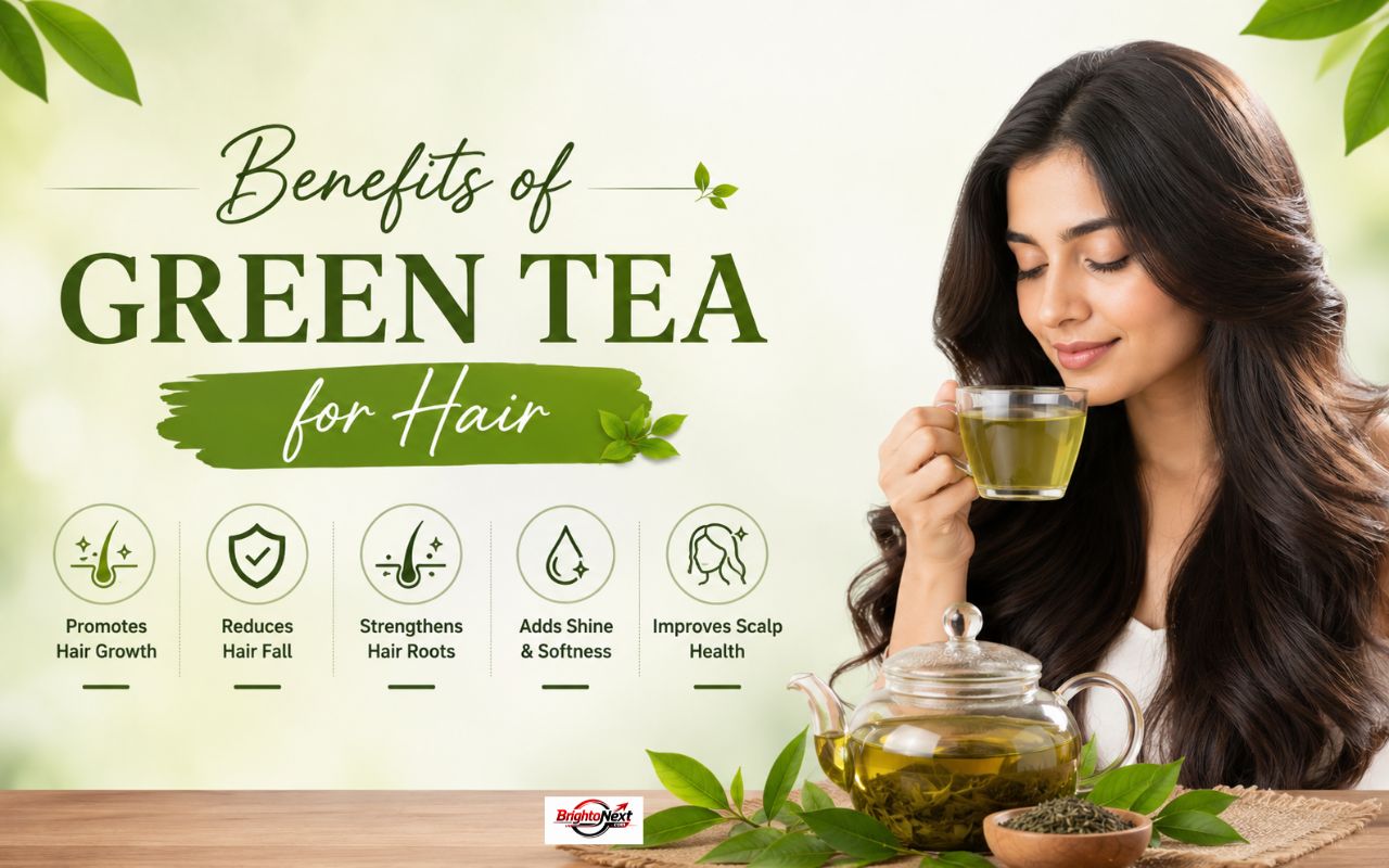 Benefits of Green Tea for Hair