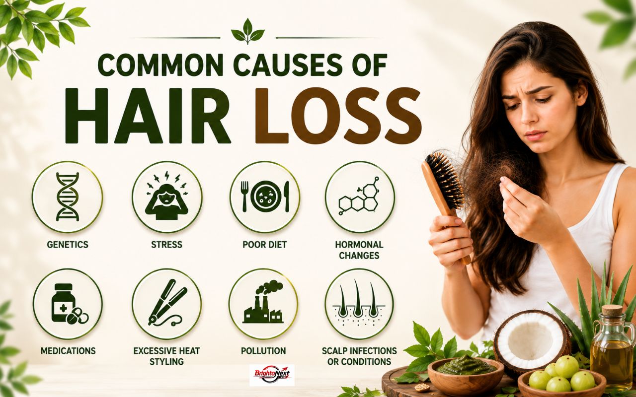 Common Causes of Hair Loss