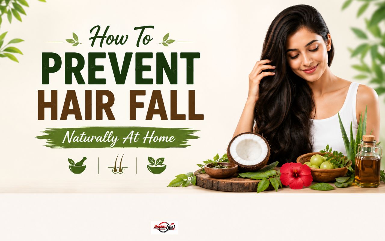 How To Prevent Hair Fall Naturally At Home
