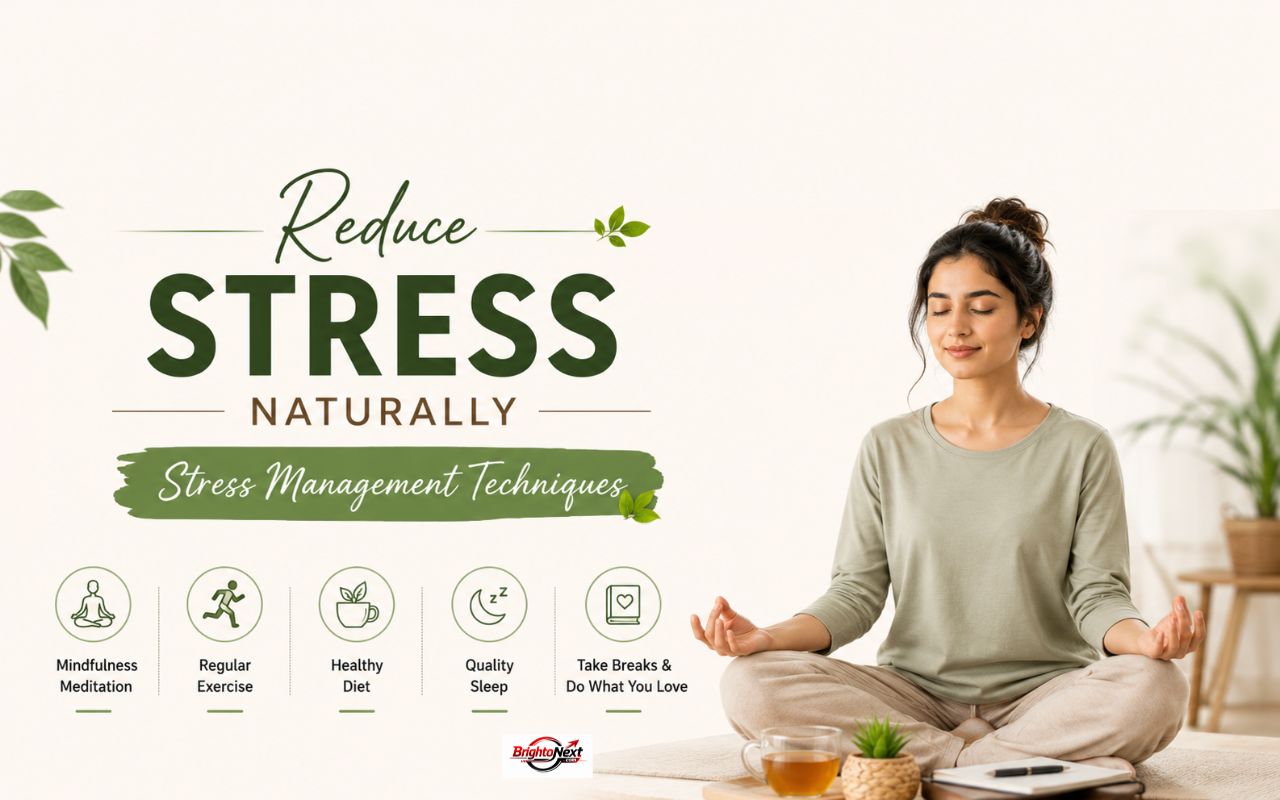 Reduce Stress Naturally and Stress Management Techniques